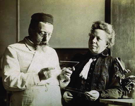 Dejerine, eşi Augusta Marie Klumpke ile